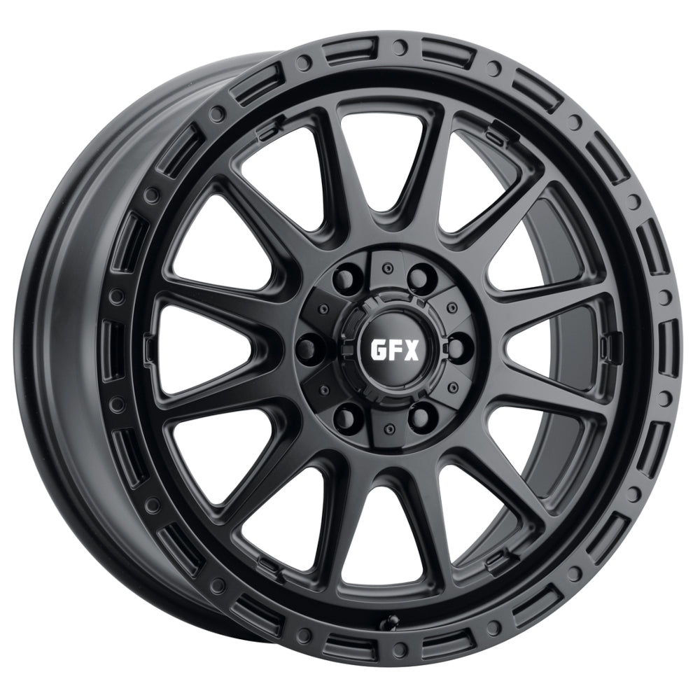G-FX TR-38 Matte Black Wheel