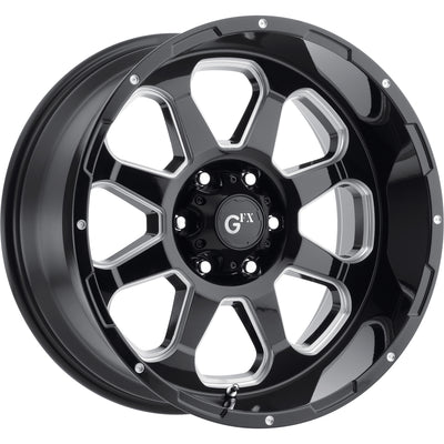 G-FX TR10 Black Milled Wheel