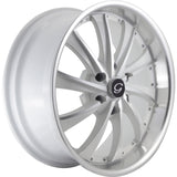 G-Line G0016 White Machined Wheel