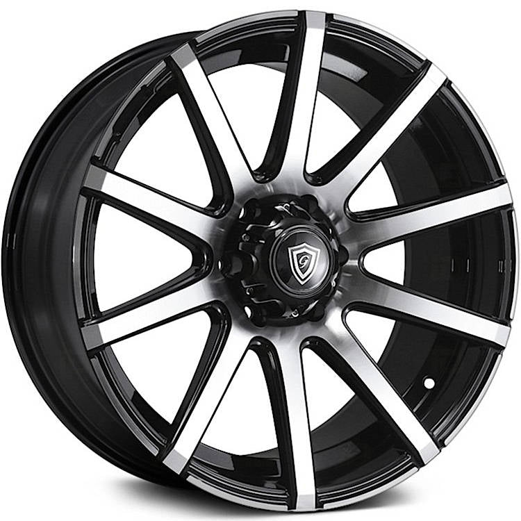 G-Line G0036 Black Polished Wheel