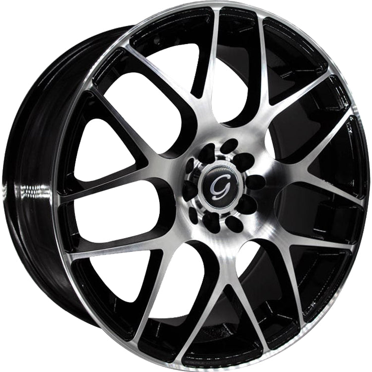 G-Line G0056 Black Machined Wheel