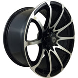 G-Line G0069 Black Machined Wheel