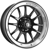 G-Line G0089 Black Machined Wheel