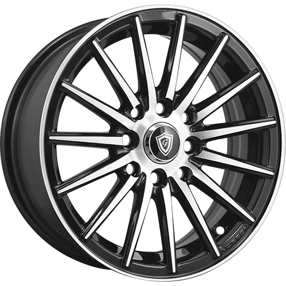 G-Line G0118 Black Machined Wheel