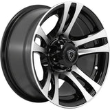 G-Line G5010 Black Machined Wheel