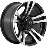 G-Line G5010 Black Machined Wheel