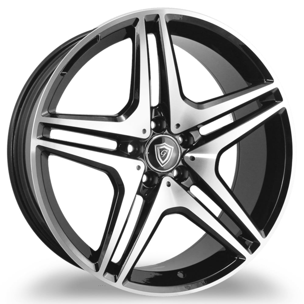 G-Line G5055 Black Machined Wheel