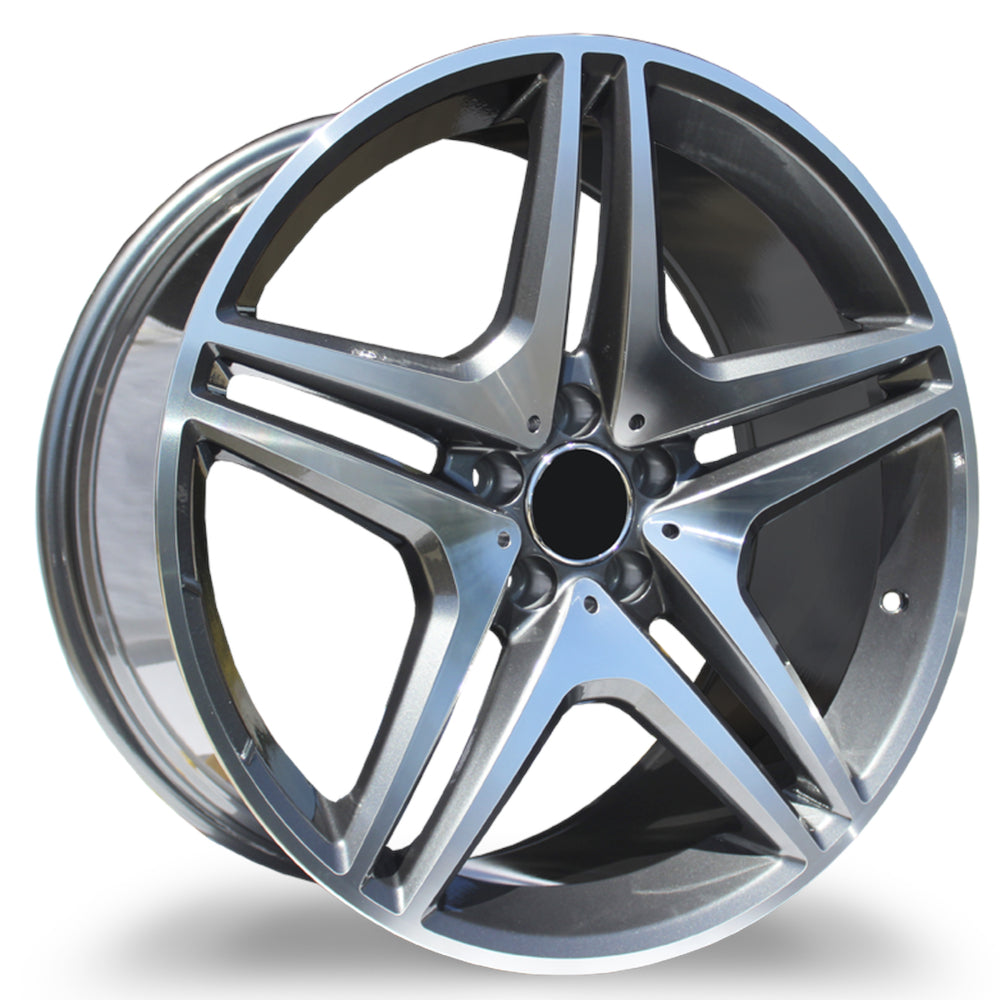 G-Line G5055 Gray Machined Wheel