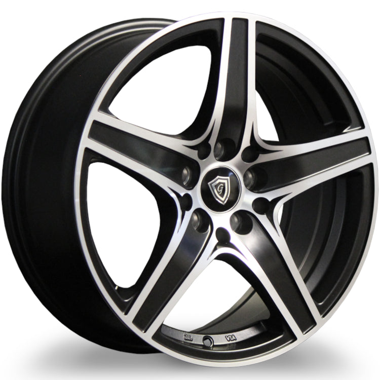 G-Line G5084 Black Machined Wheel