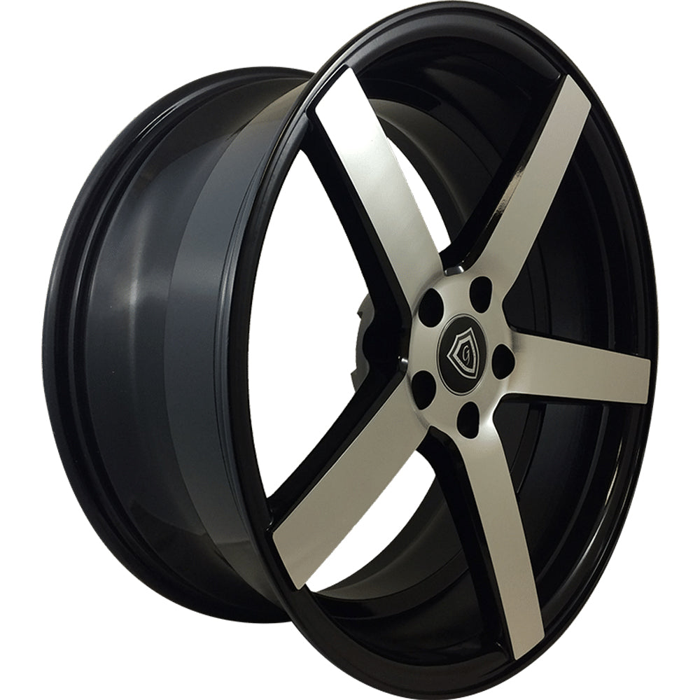 G-Line G5178 Black Machined Wheel