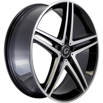 G-Line G5179 Black Machined Wheel