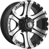 G-Line G6006 Black Machined Wheel