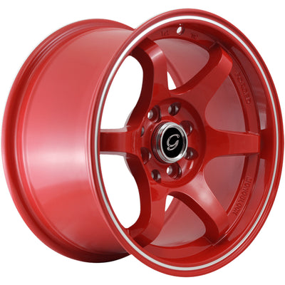 G-Line G6011 Red Polished Wheel