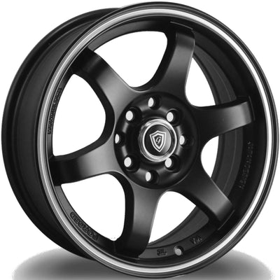 G-Line G6011 Black Machined Wheel