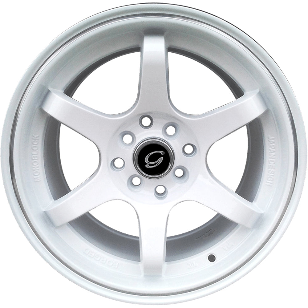 G-Line G6011 White Polished Wheel