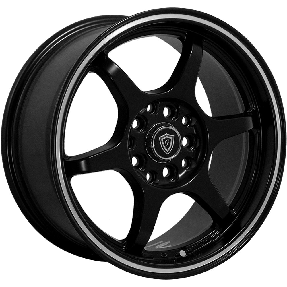 G-Line G6049 Black Polished Wheel