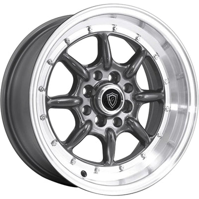 G-Line G8006 Gunmetal Polished Wheel