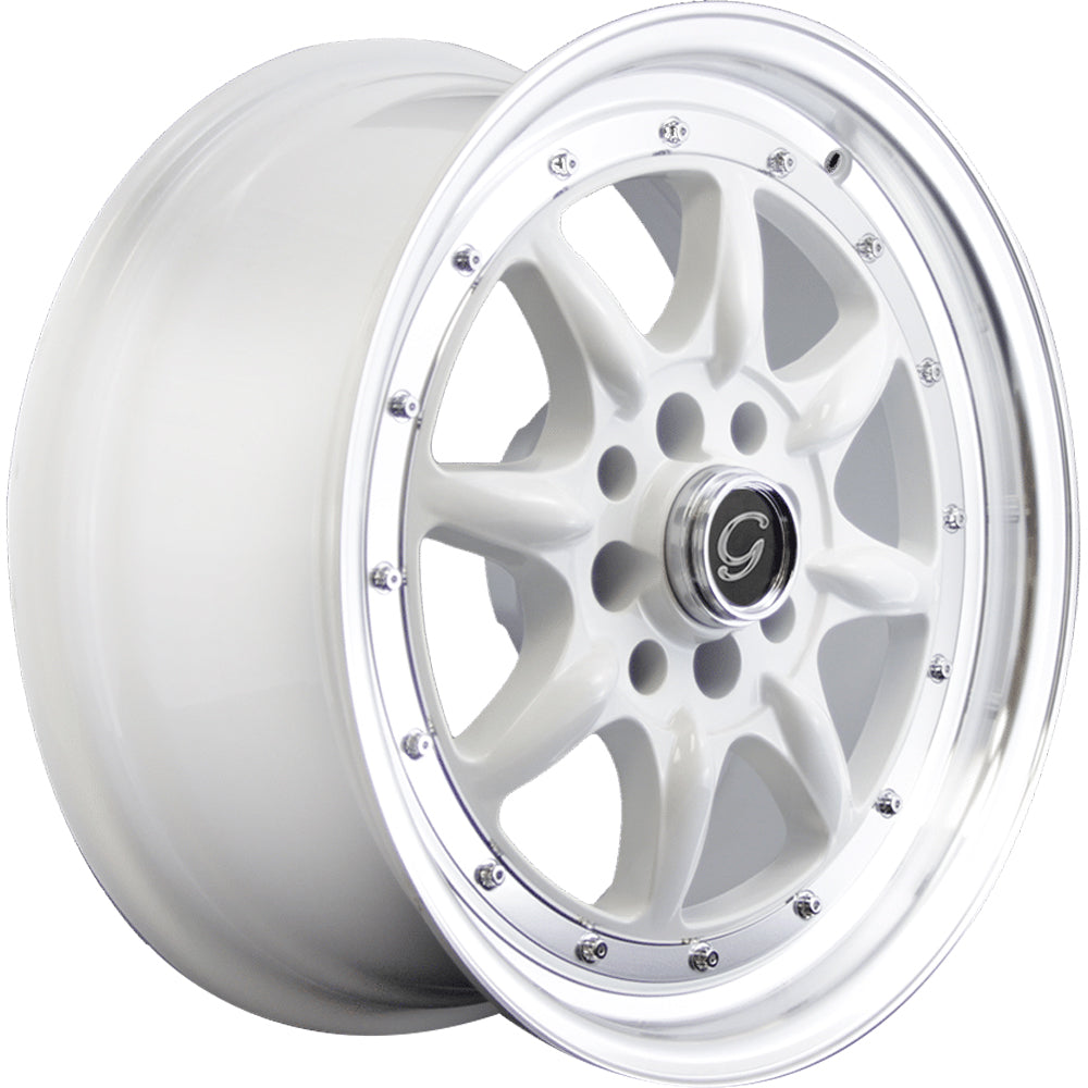 G-Line G8006 White Polished Wheel