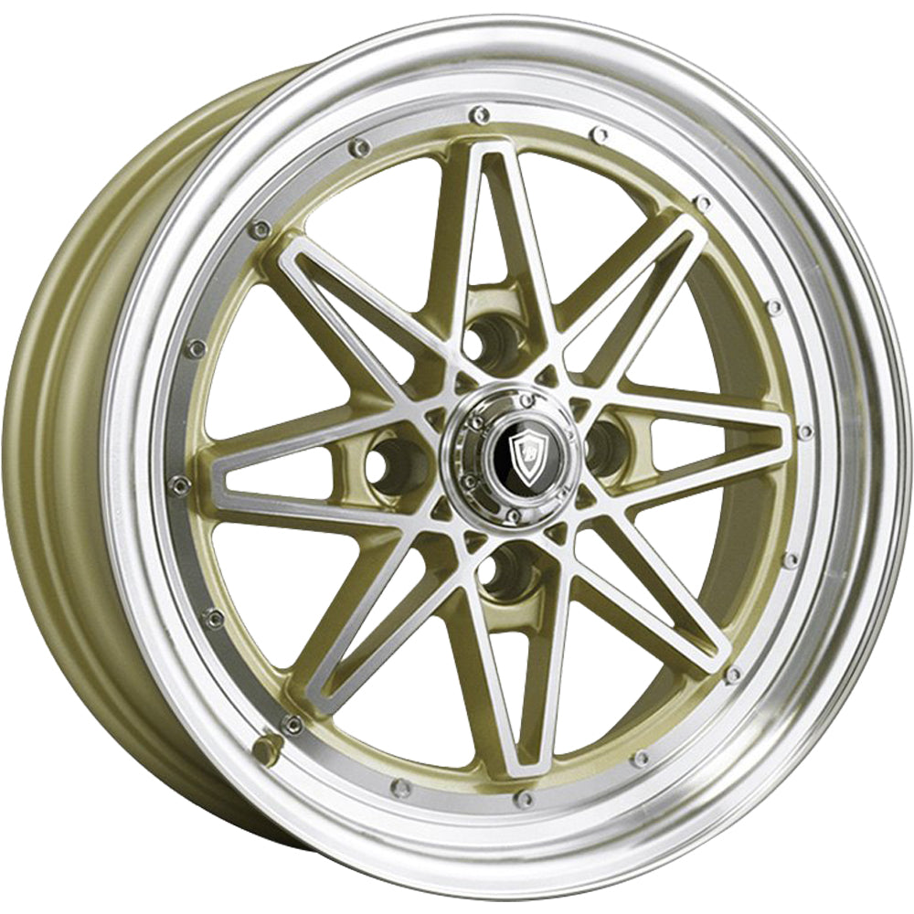 G-Line G8008 Gold Machined Wheel