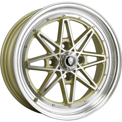 G-Line G8008 Gold Machined Wheel
