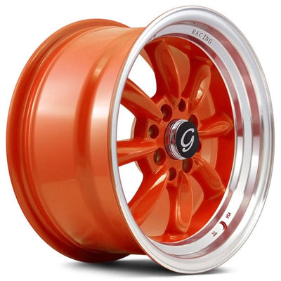 G-Line G8014 Orange Polished Wheel
