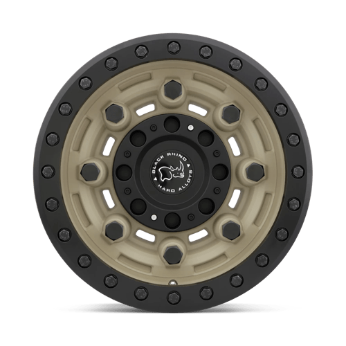 Black Rhino GARRISON BEADLOCK 17x8.5 0 Desert with Matte Black Ring