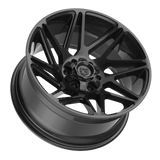 Gear Off-Road 777B Gloss Black Wheel - angled view