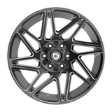 Gear Off-Road 777B Gloss Black Wheel - angled view