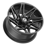 Gear Off-Road 777BM Black Wheel - angled view