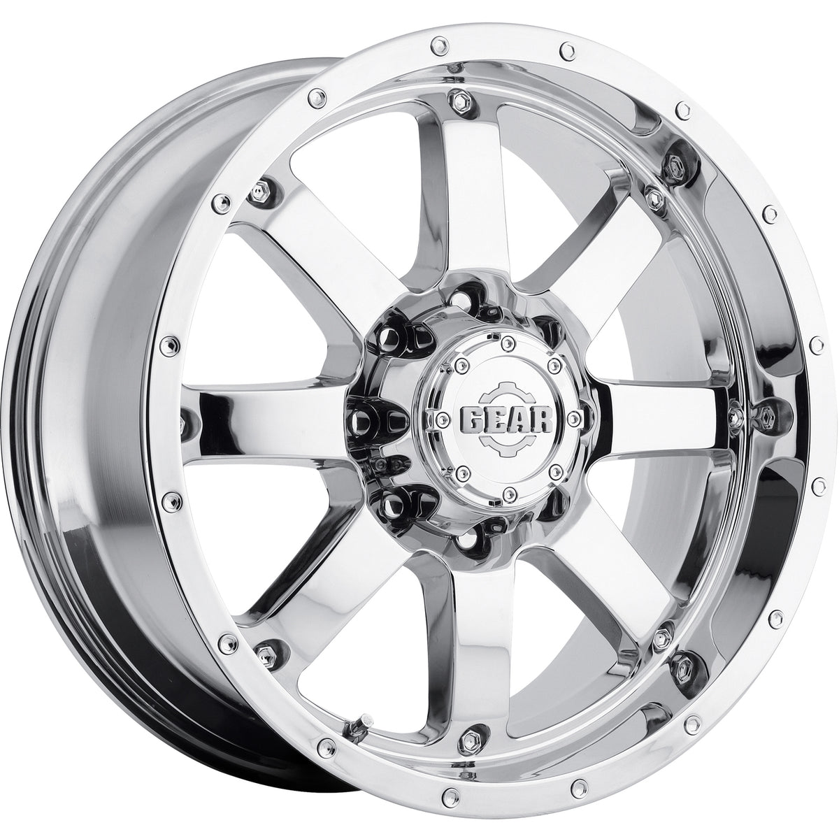 Gear Off-Road Big Block Chrome Wheel