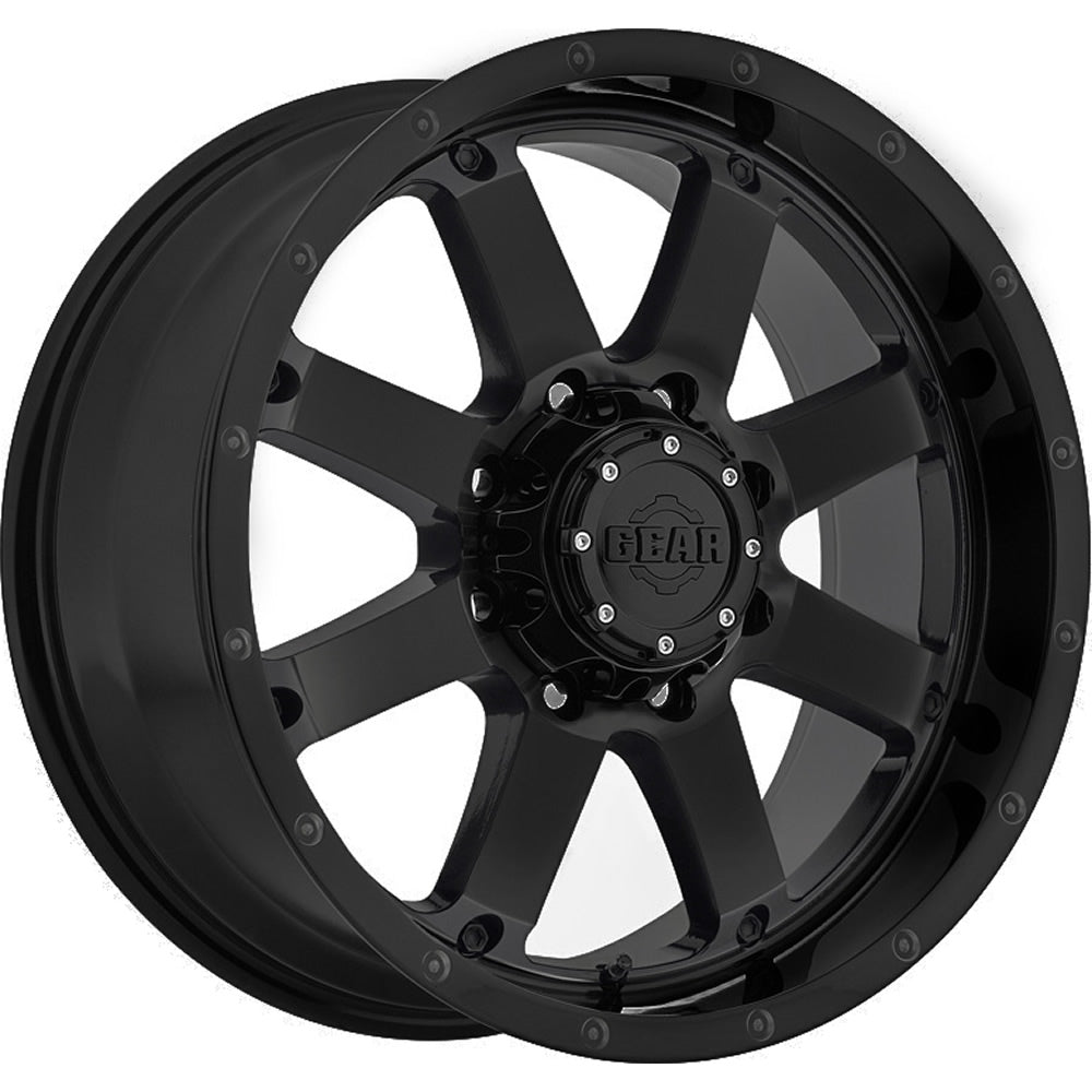 Gear Off-Road Big Block Satin Black Wheel