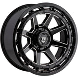 Gear Off-Road Black Hawk Black Milled Wheel