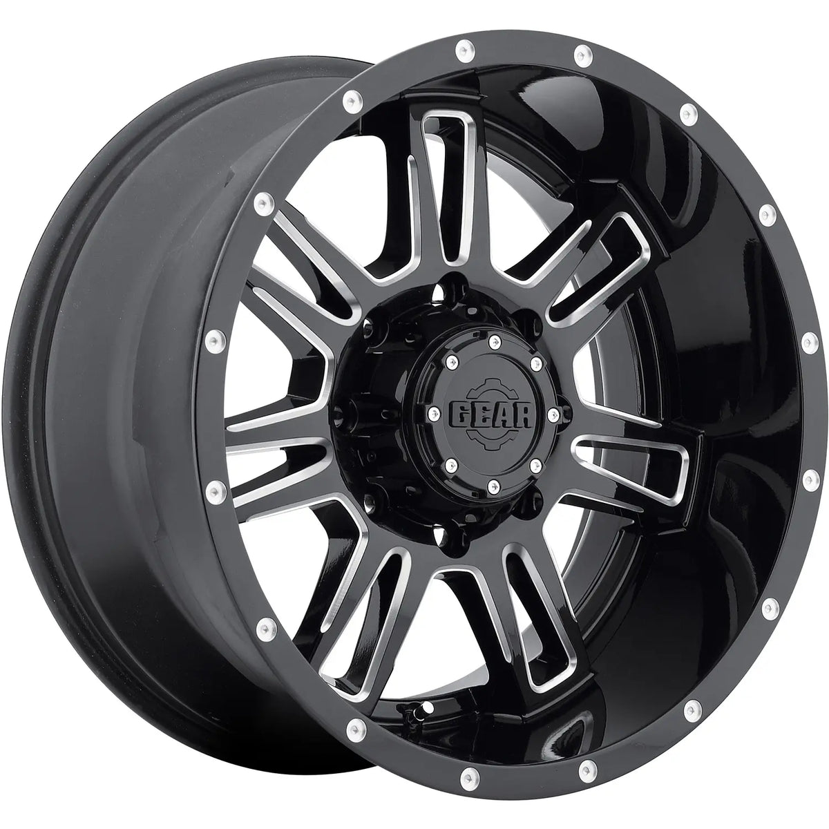 Gear Off-Road Challenger Black Milled Wheel
