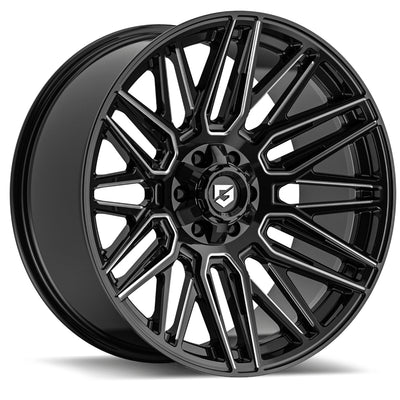 Gear Off-Road Edge Black Milled wheel