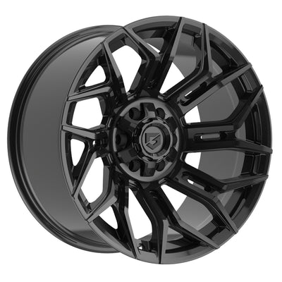 Gear Off-Road Flair Gloss Black wheel