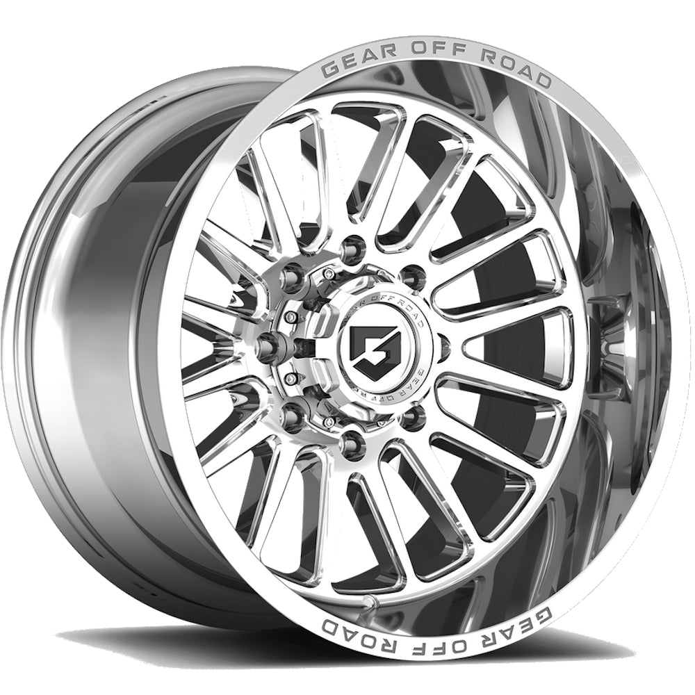 Gear Off-Road Leverage Chrome Wheel