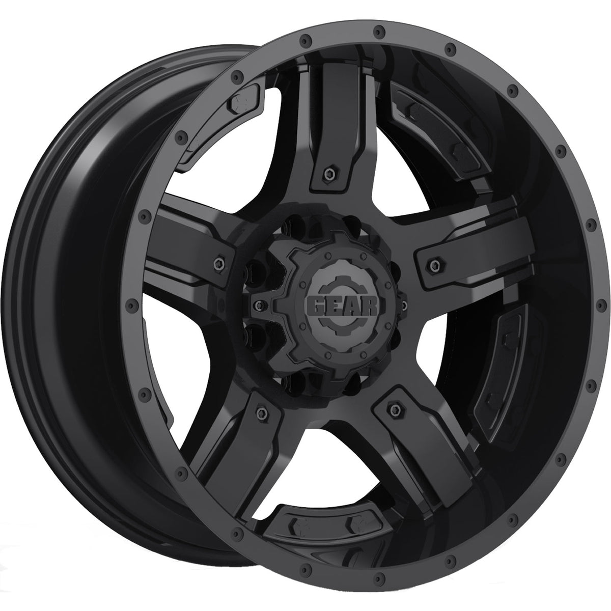 Gear Off-Road Manifold Black Wheel
