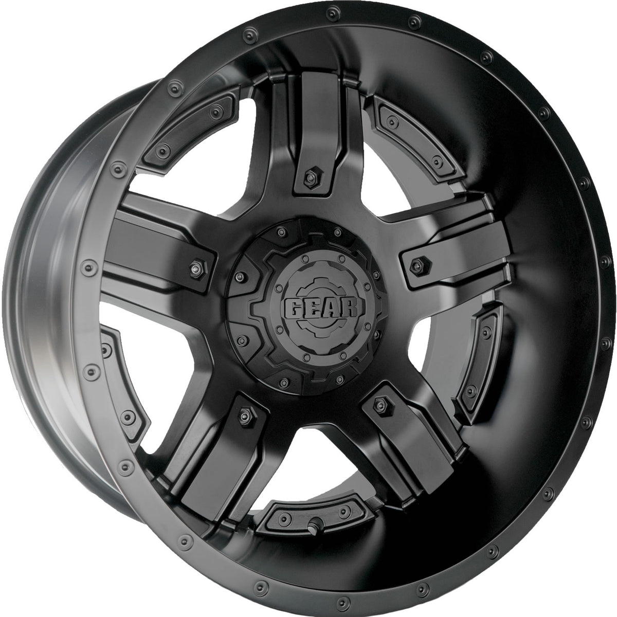 Gear Off-Road Manifold Black Wheel