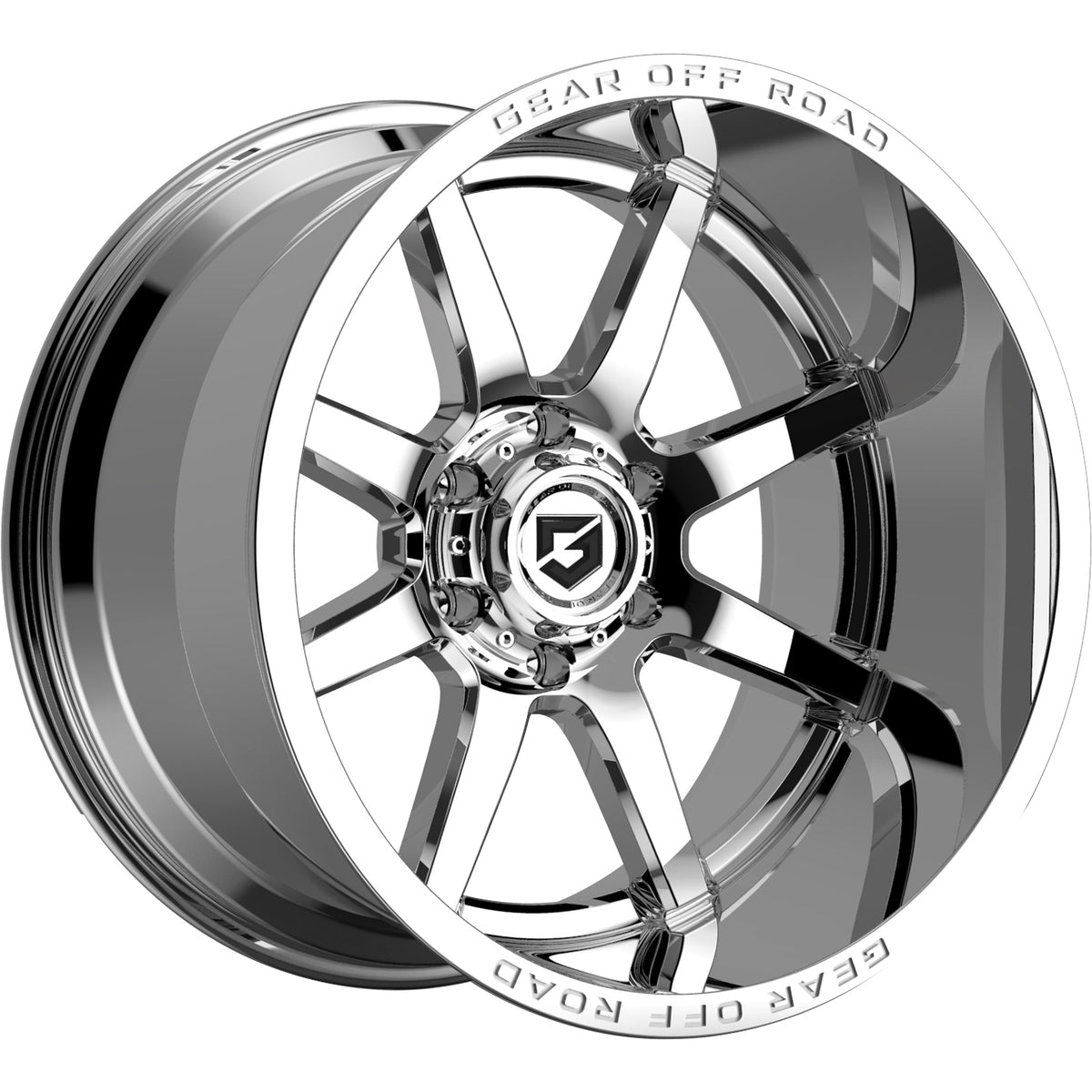 Gear Off-Road Pivot Chrome Wheel