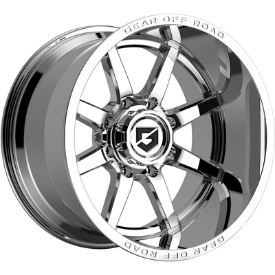 Gear Off-Road Pivot Chrome Wheel