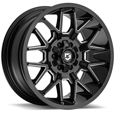 Gear Off-Road Primacy Black Milled Wheel