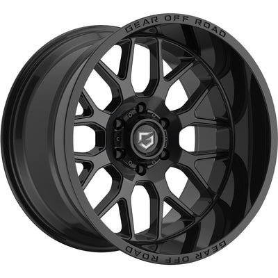 Gear Off-Road Raid Gloss Black Wheel