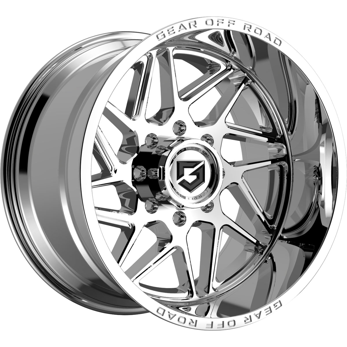 Gear Off-Road Ratio Chrome Wheel