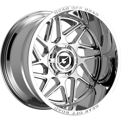Gear Off-Road Ratio Chrome Wheel