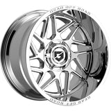 Gear Off-Road Ratio Chrome Wheel