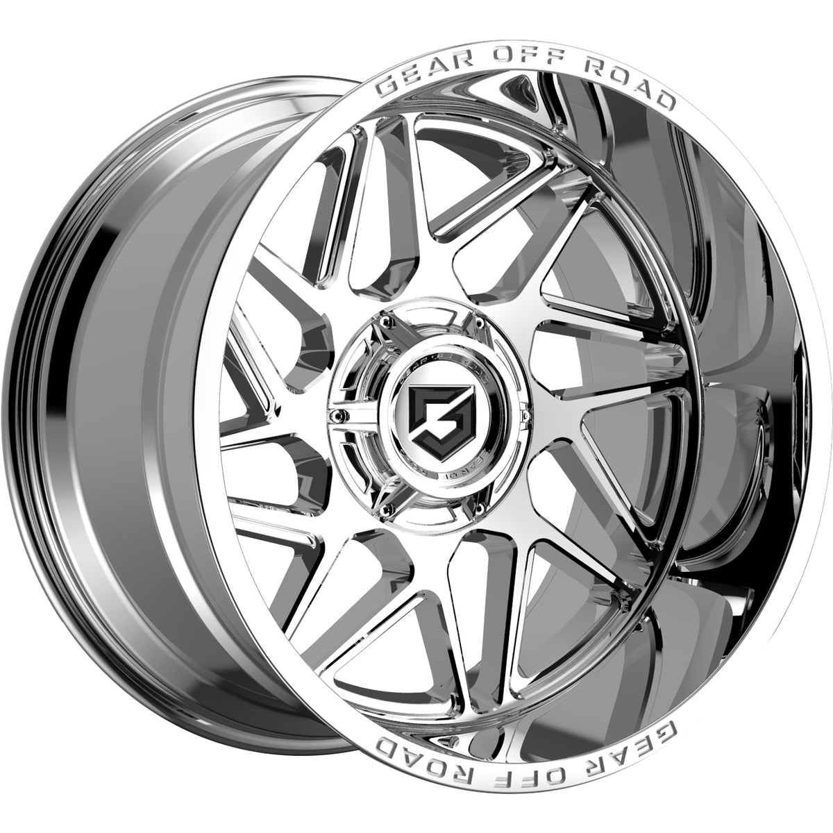 Gear Off-Road Ratio Chrome Wheel
