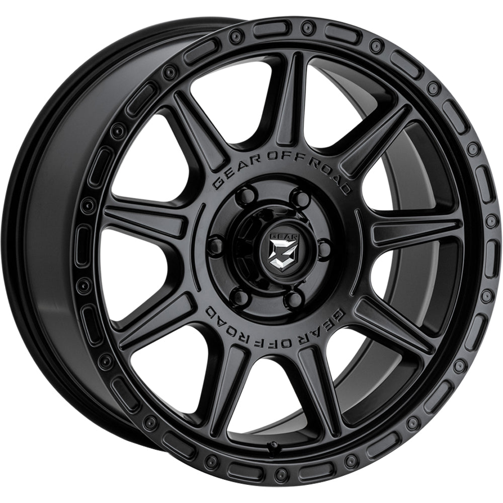 Gear Off-Road Sector-T Satin Black Wheel