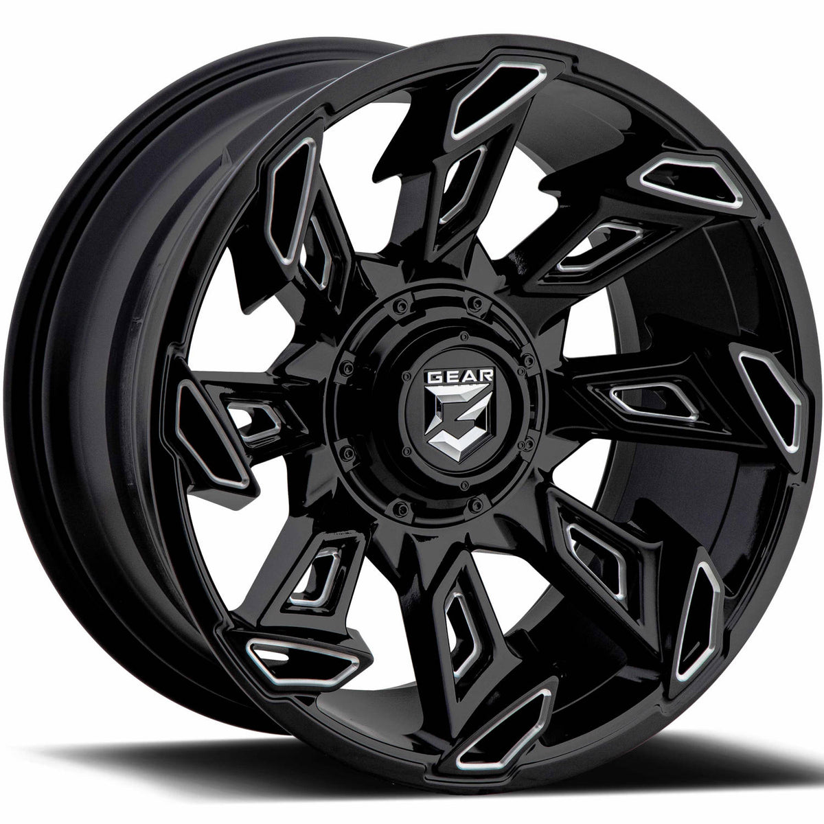 Gear Off-Road Slayer Black Milled Wheel