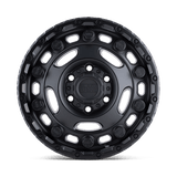 Black Rhino GLACIER 17x8 +45 Matte Black   truck wheel