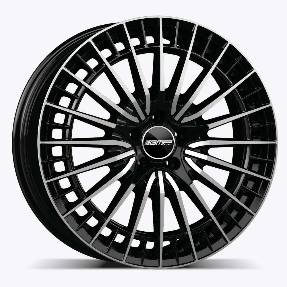 GMP Italia Qstar Black Machined Wheel